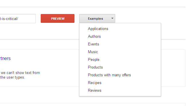 StructDataExamples Structured Data Testing Tool Examples