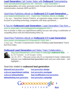 Bottom of Page SERPs