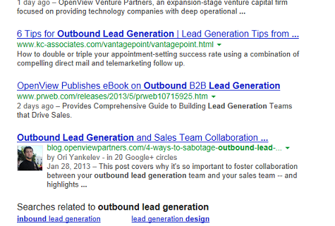 Bottom of Page SERPs