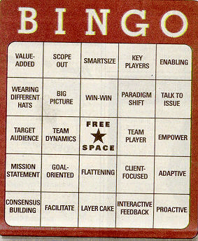 buzzword bingo