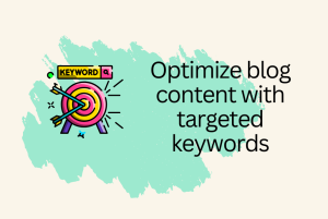 Use Keywords in Your Blog Posts