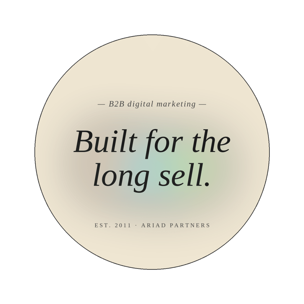 B2B digital marketing