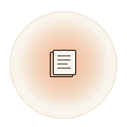 Content marketing icon representing Ariad Partners' content strategy and production services for B2B inbound marketing.