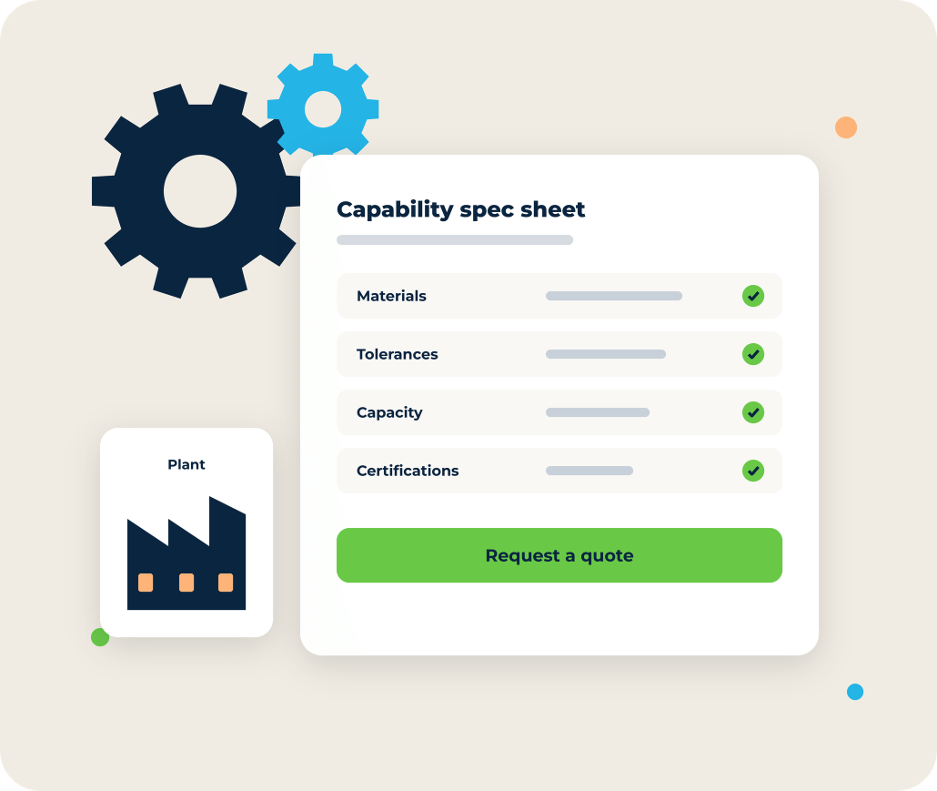 industry-manufacturing Manufacturing marketing for B2B manufacturers: capability pages, technical content, and RFQ forms connected to HubSpot